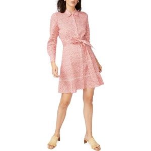NWT Court & Rowe Nordstrom Floral Print Shirtdress